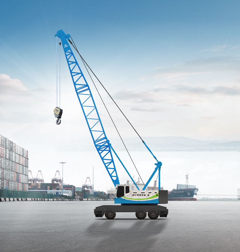 純電動港口輪胎起重機